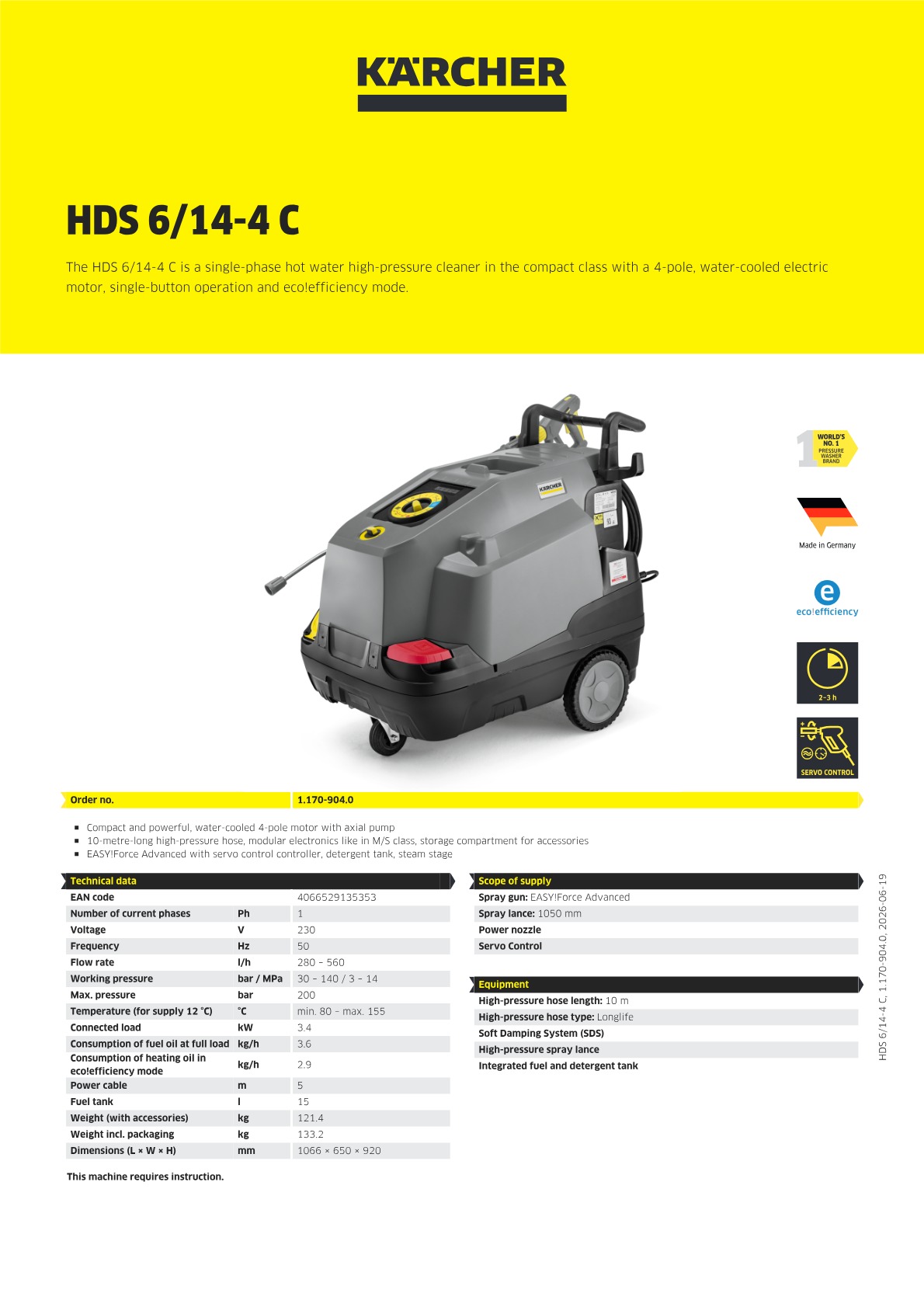 Product information