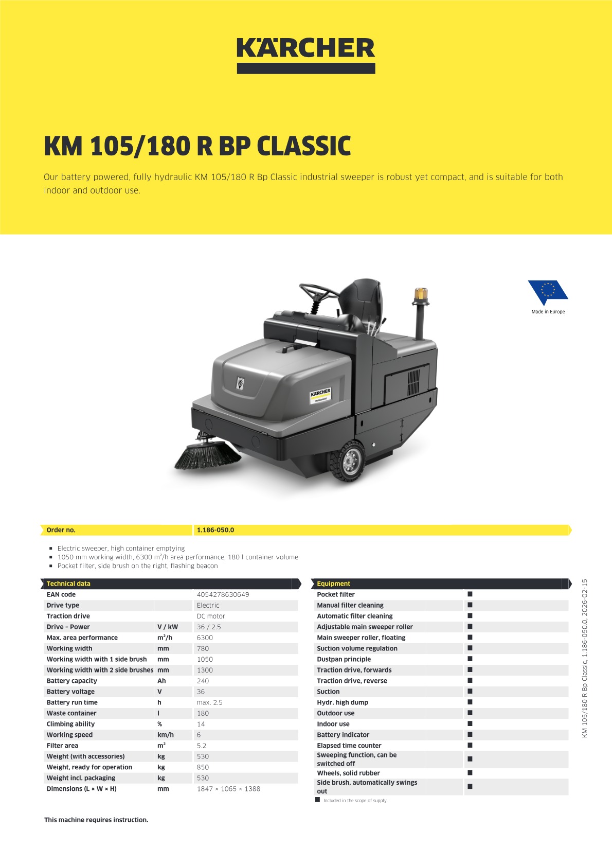 Product information
