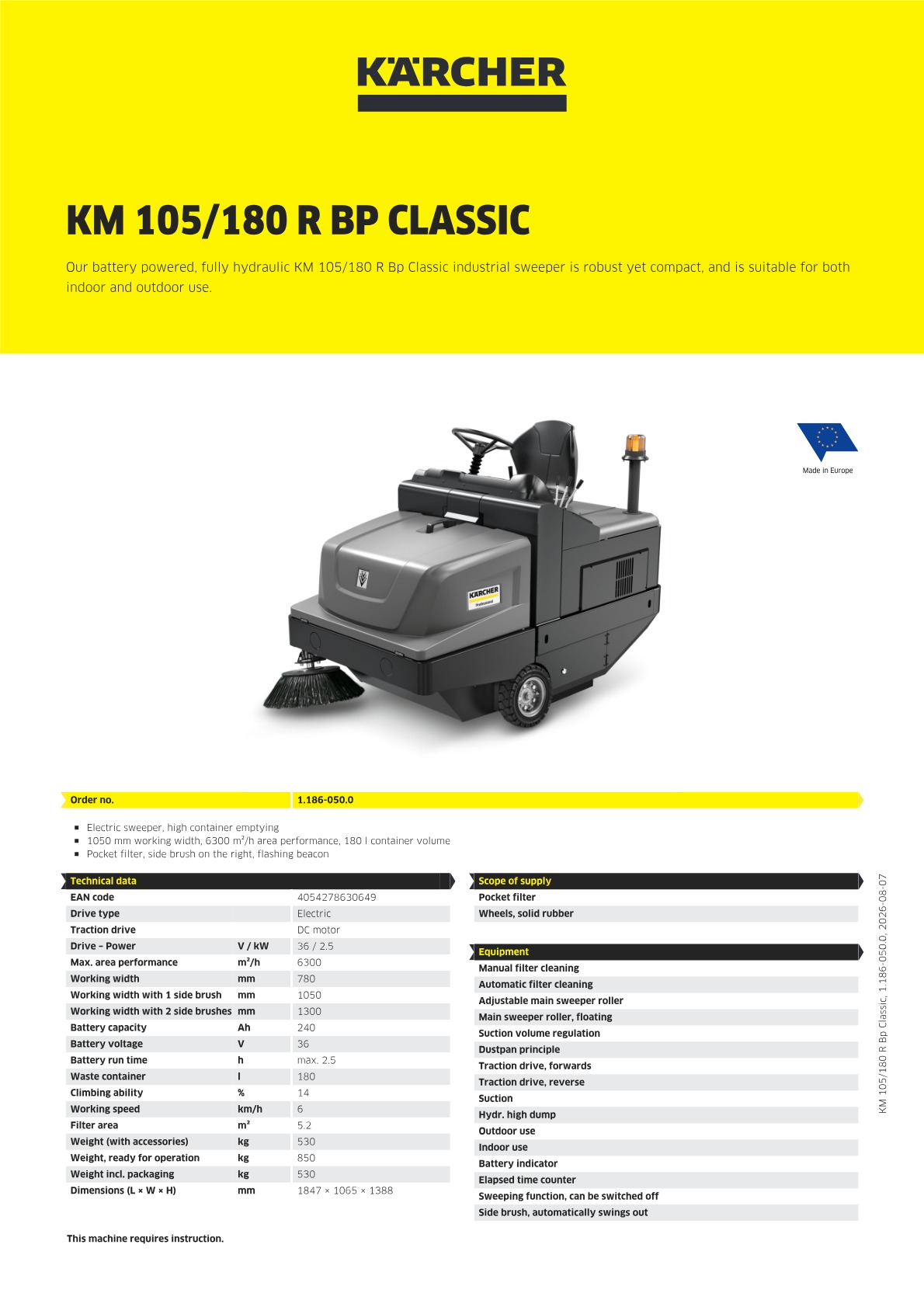 Product information