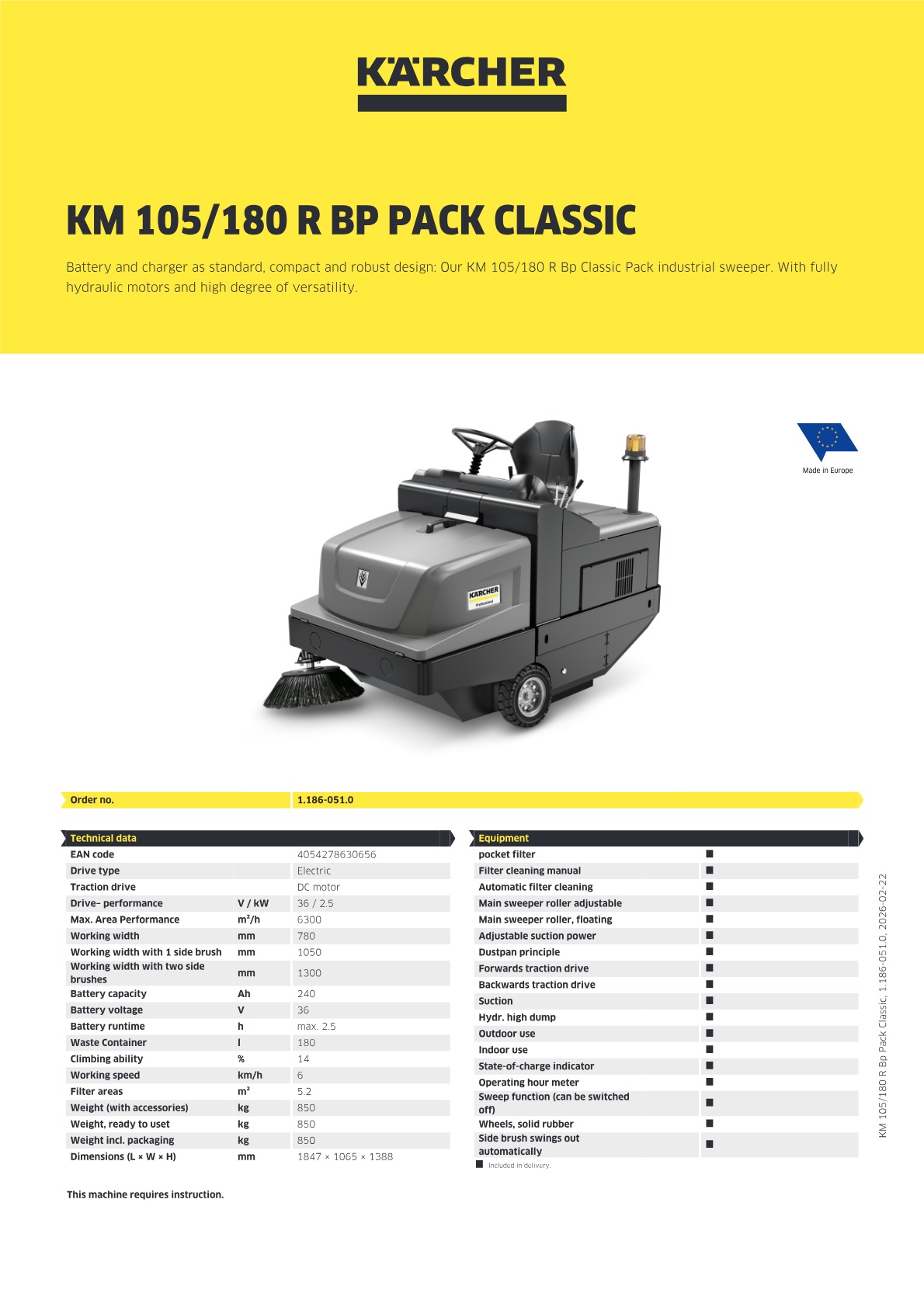 Product information