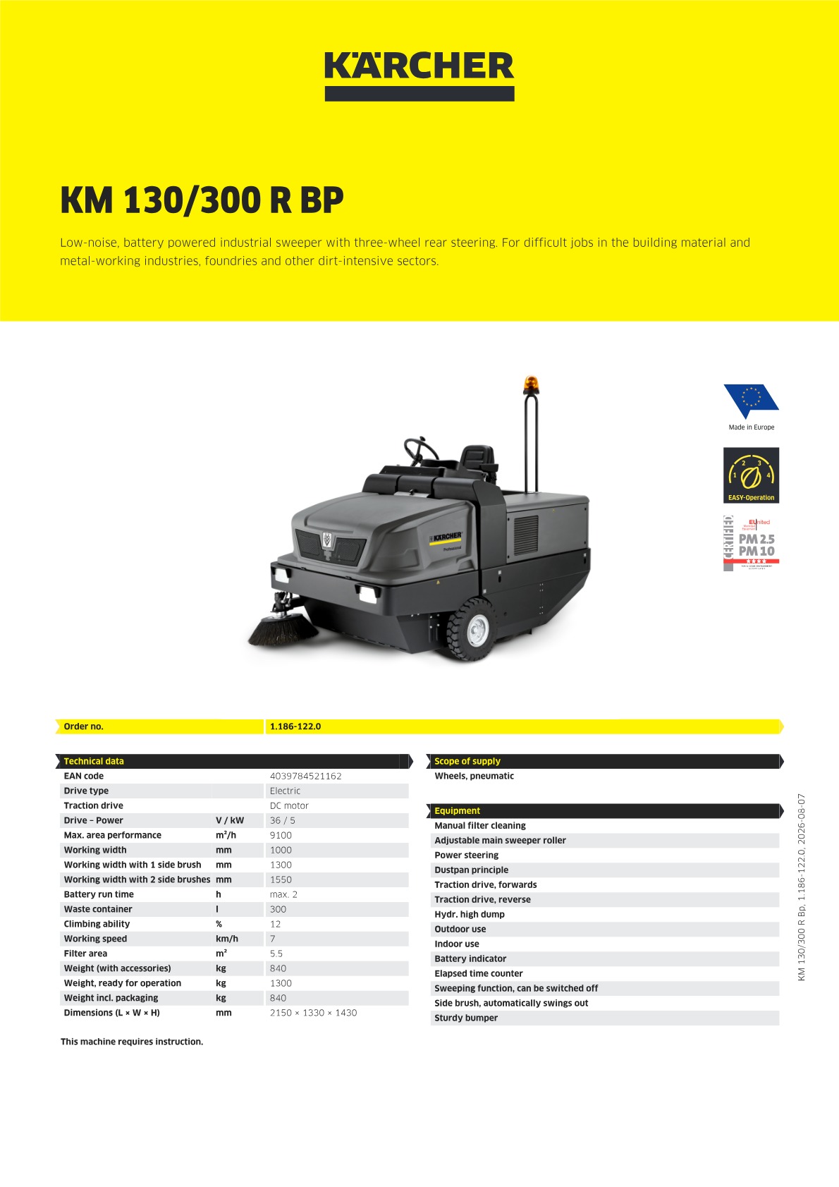 Product information