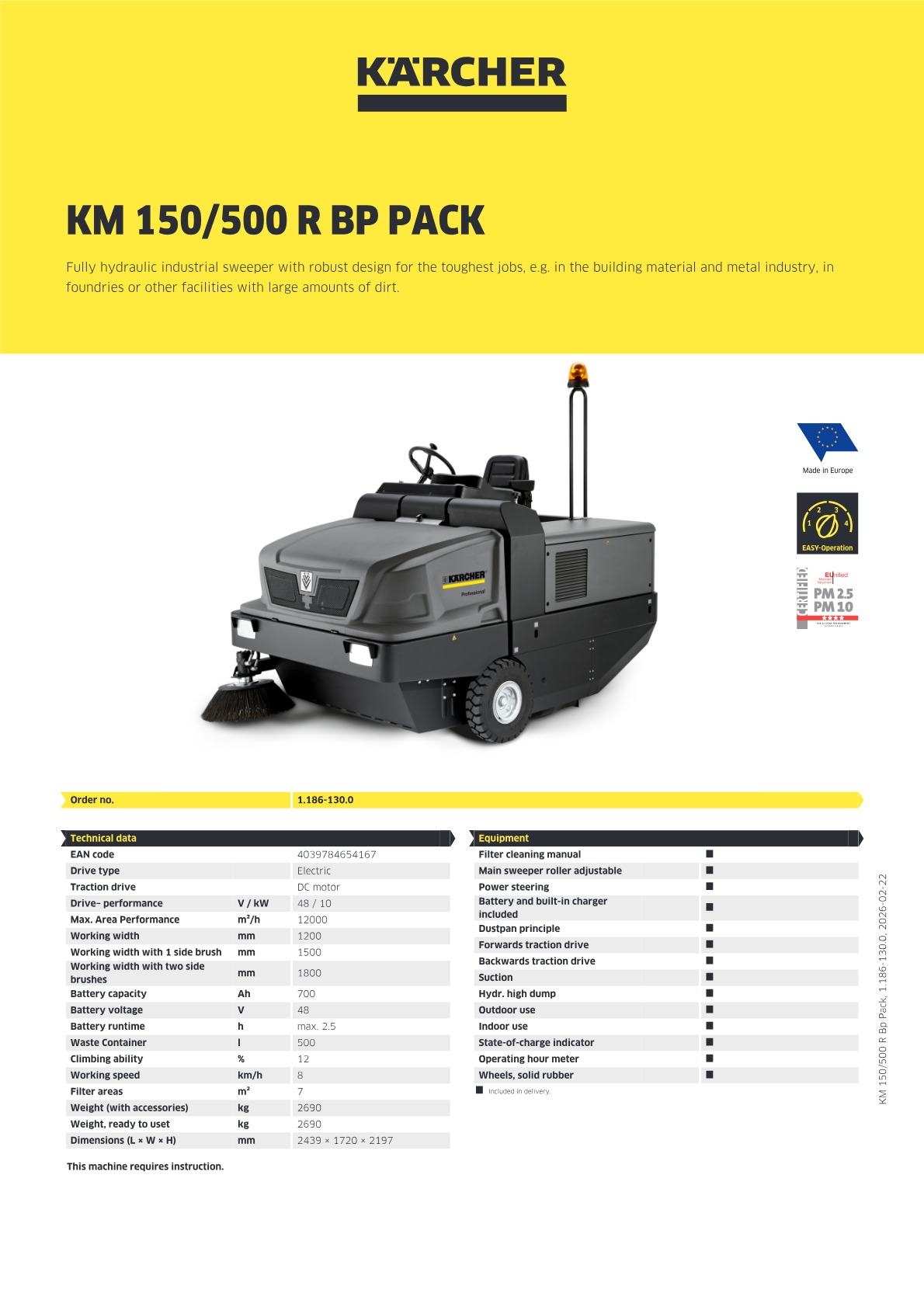 Product information