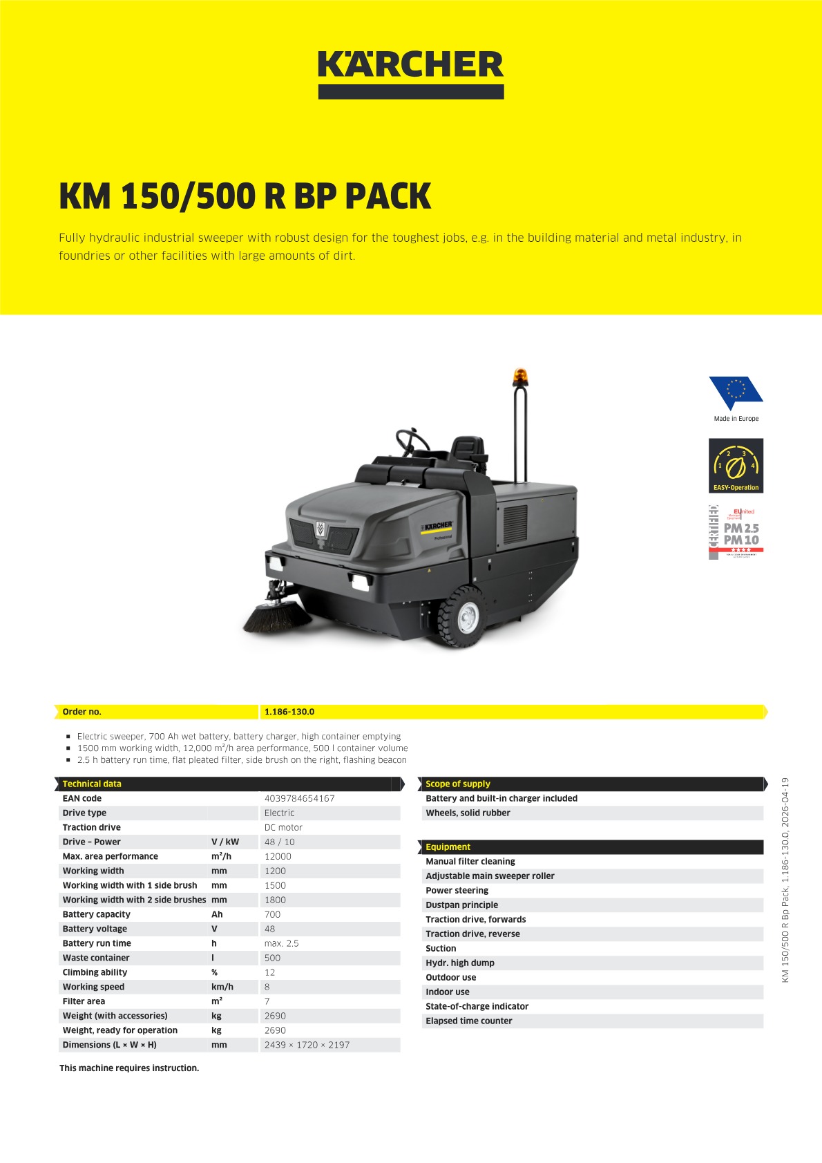Product information