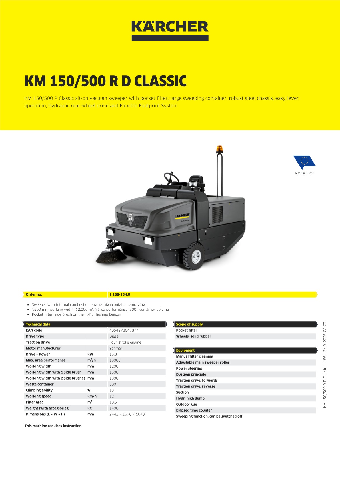 Product information
