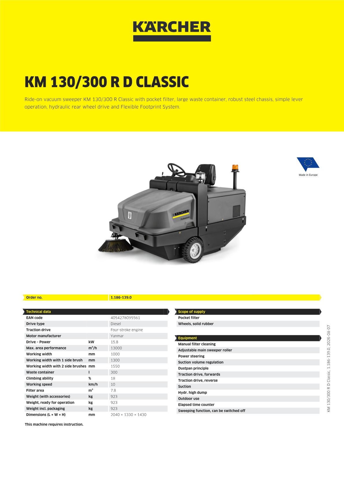 Product information