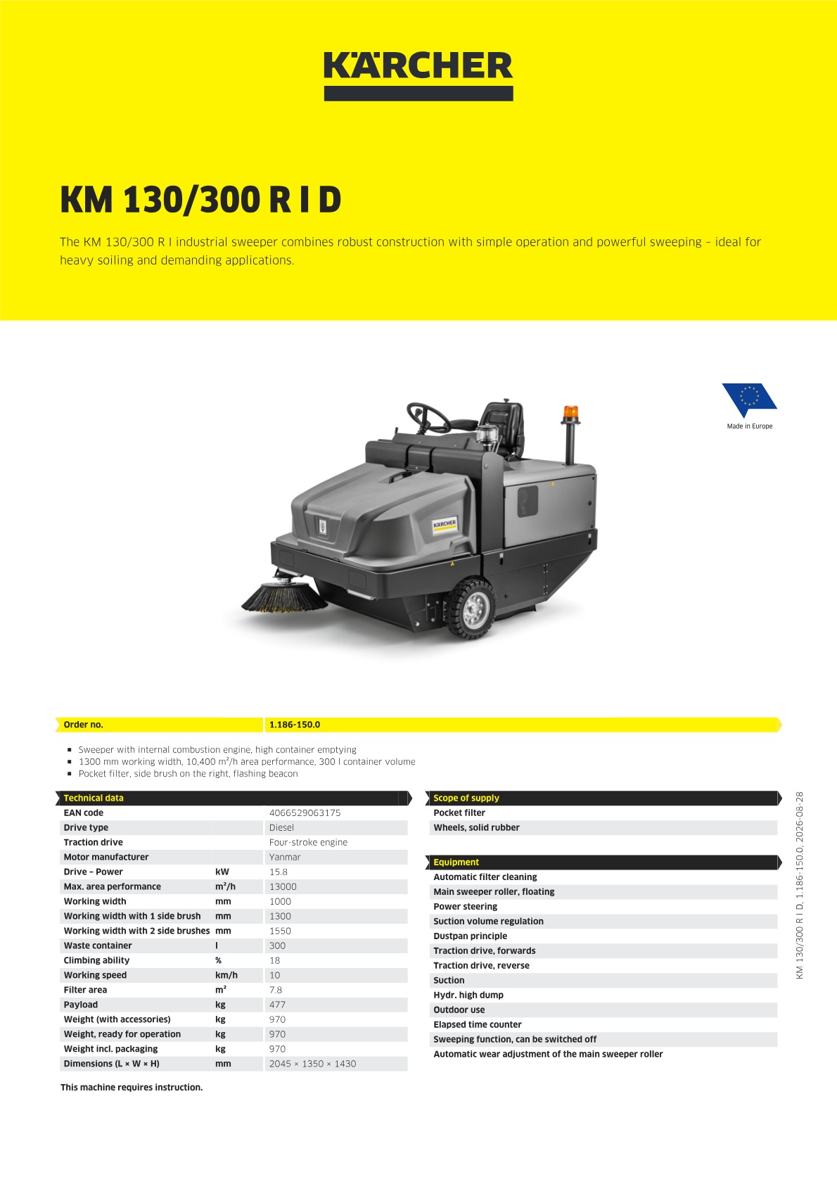 Product information