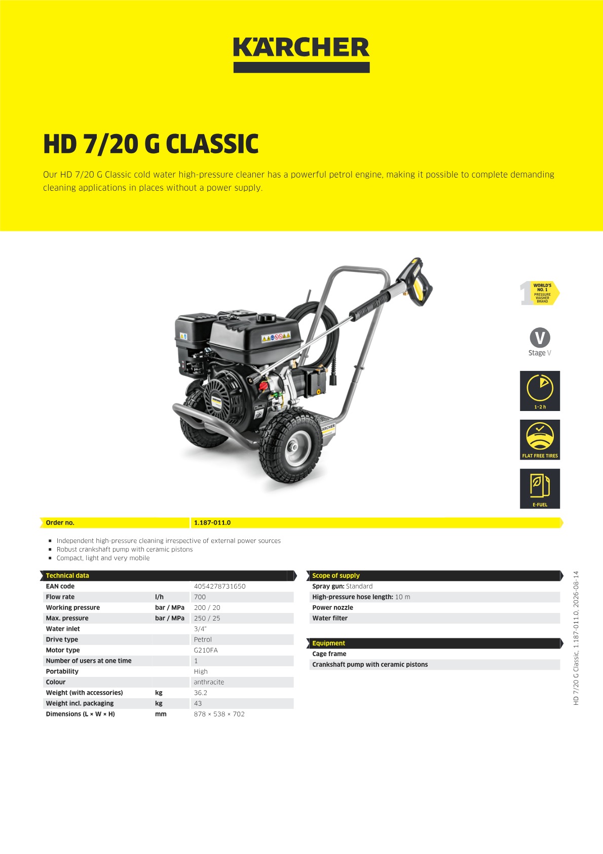 Product information