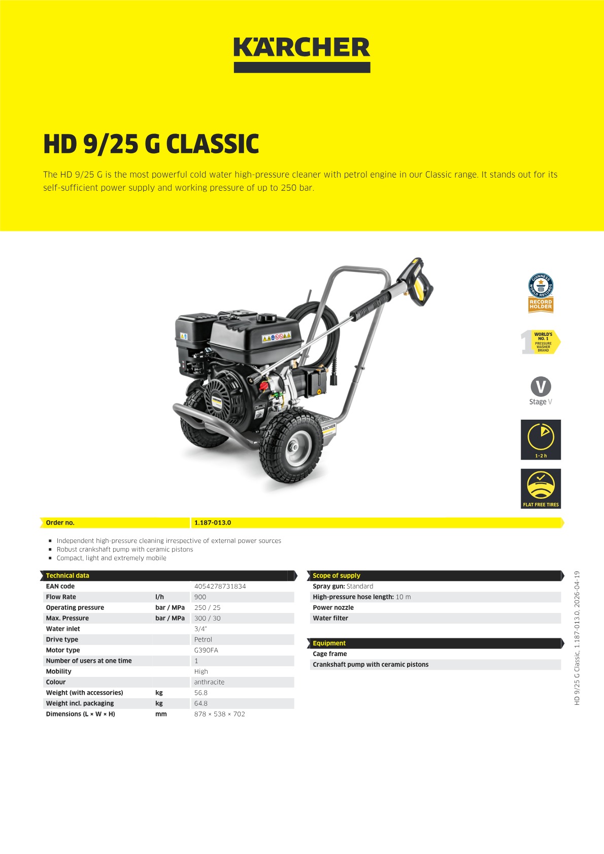 Product information
