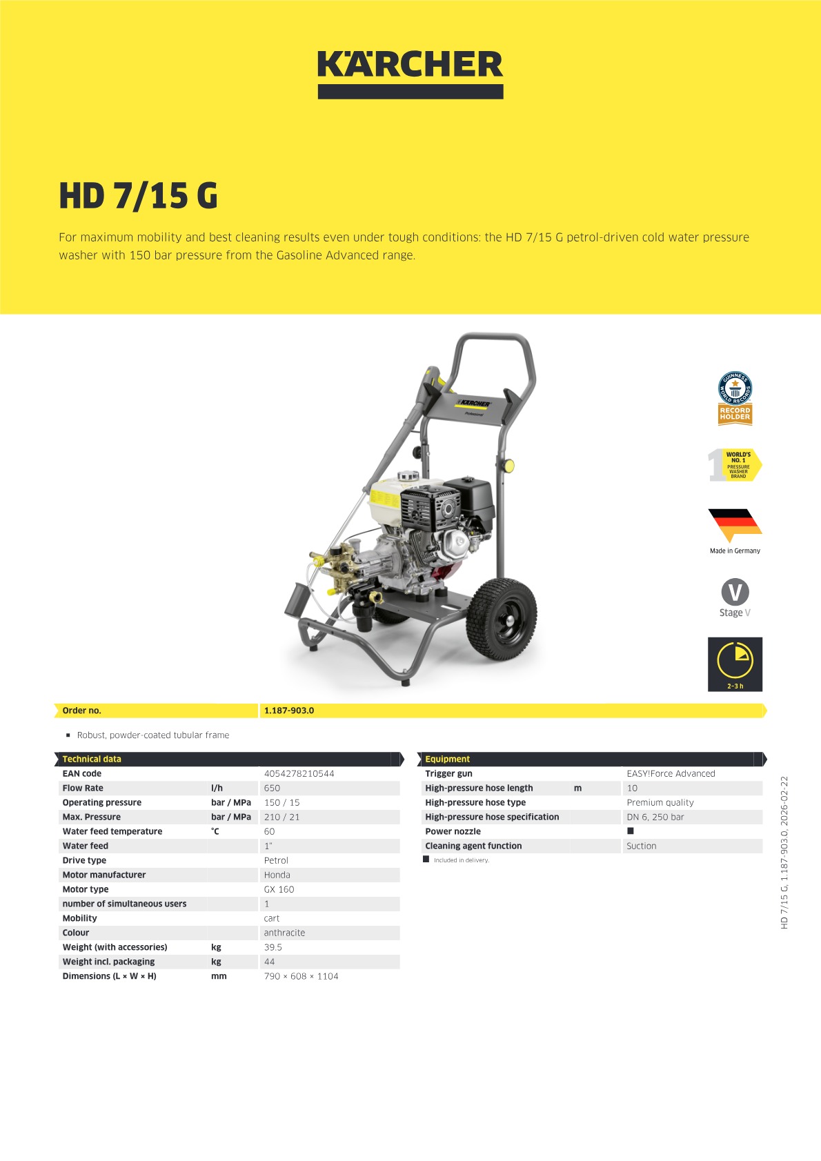 Product information