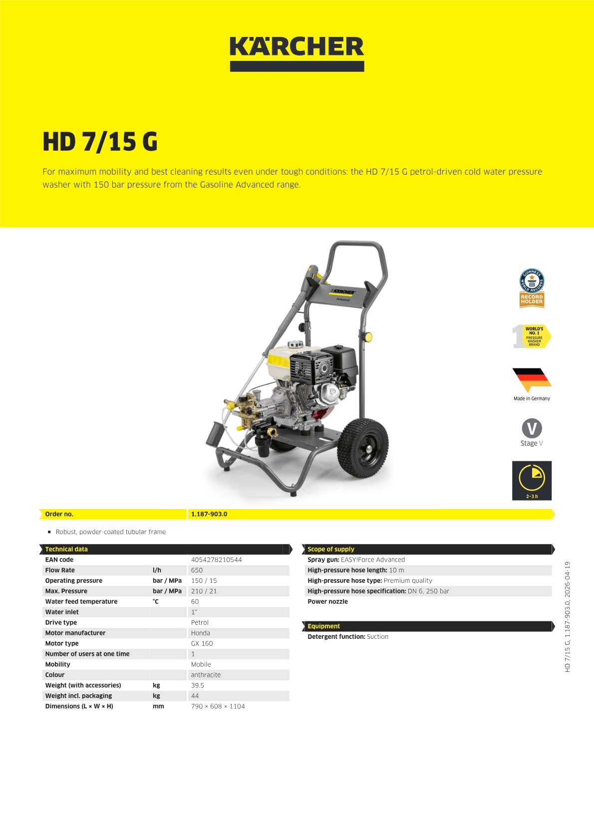 Product information