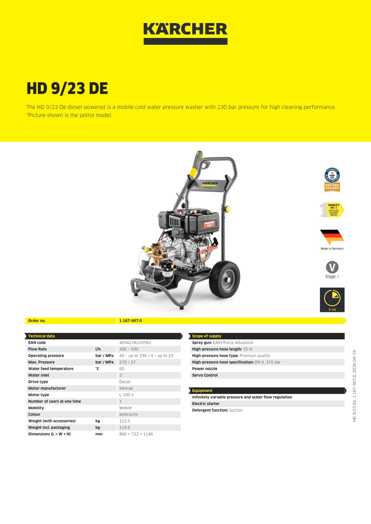 Product information