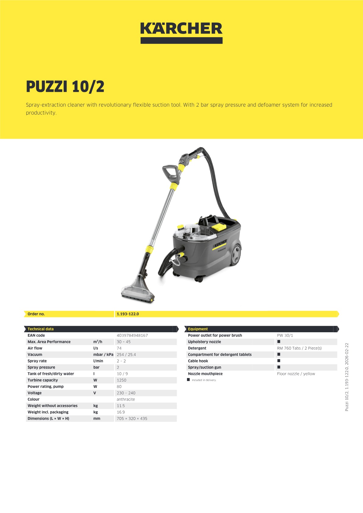 Product information