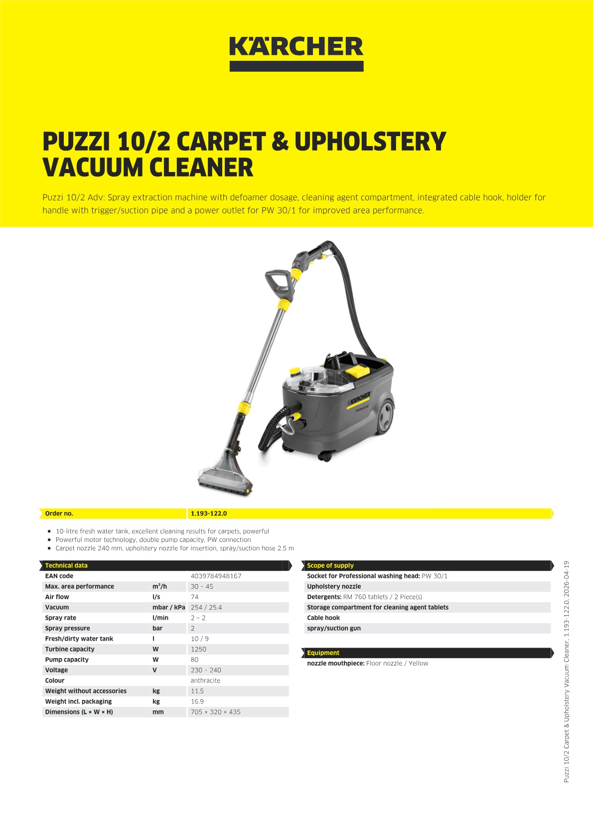 Product information