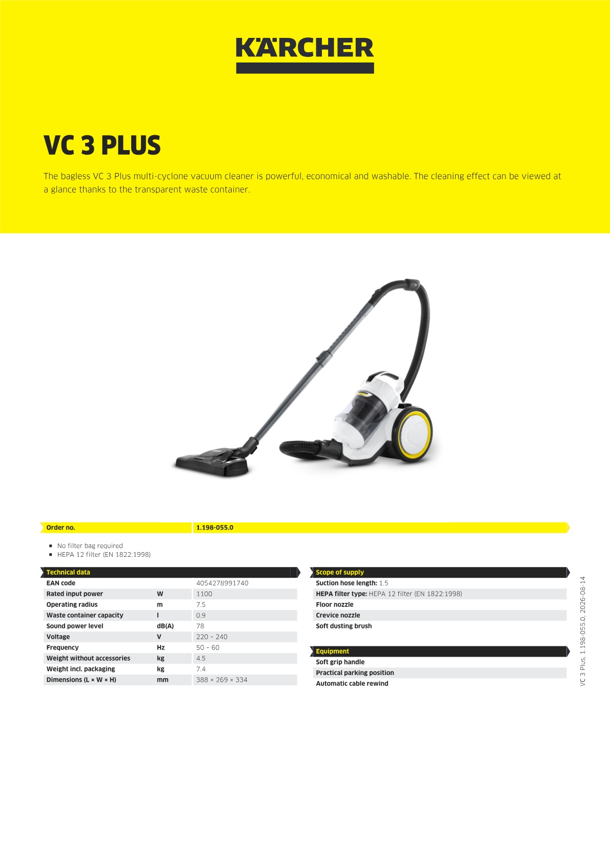 Product information