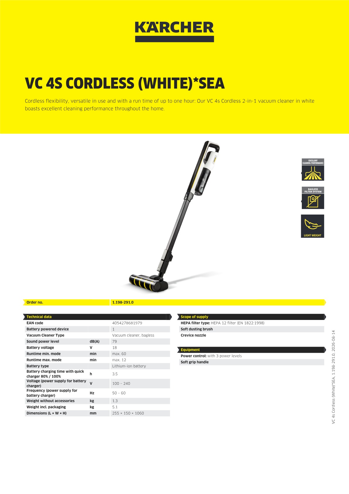 Product information