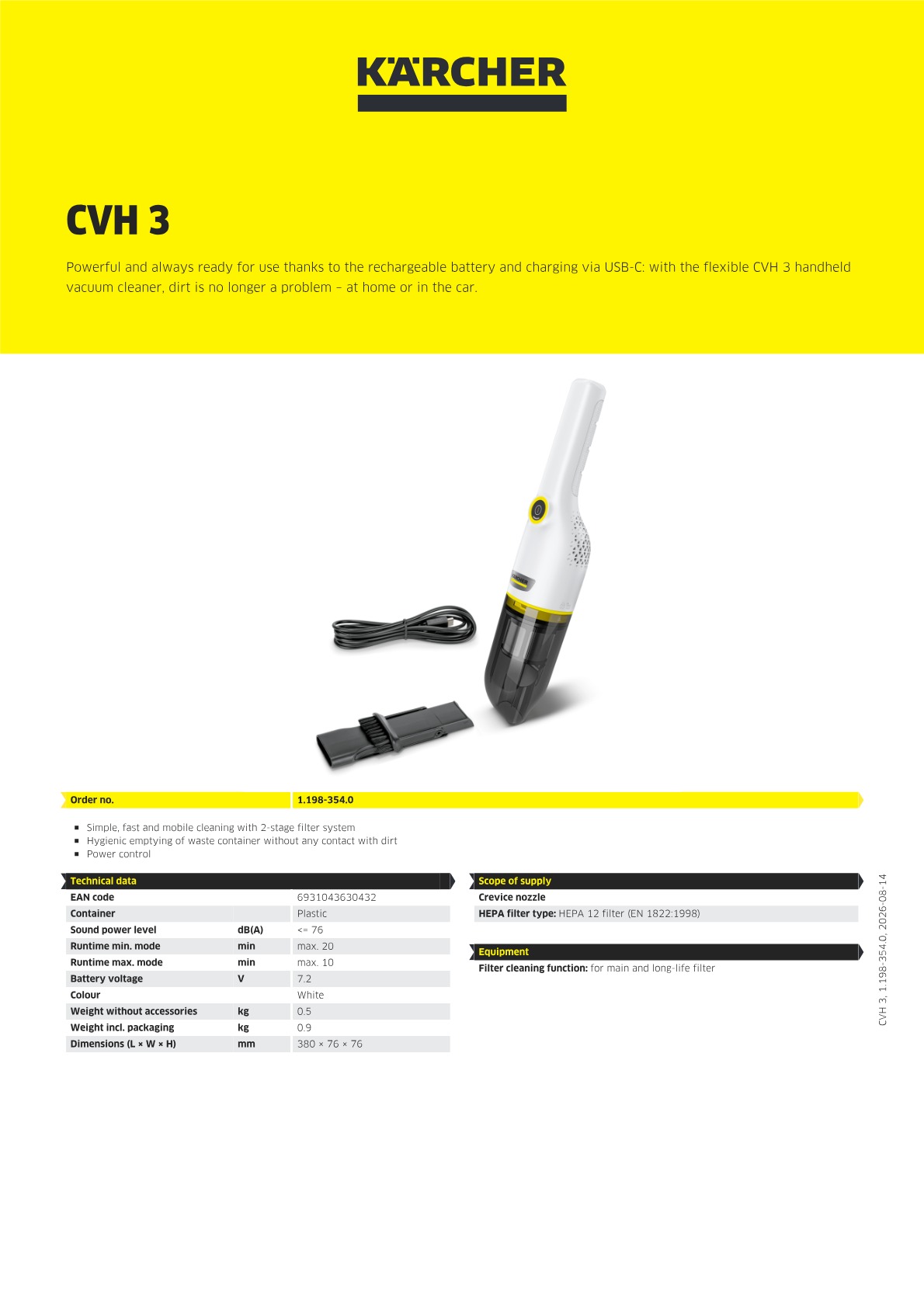 Product information