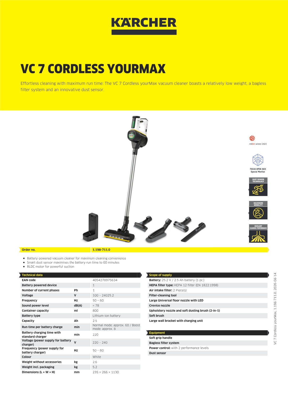Product information