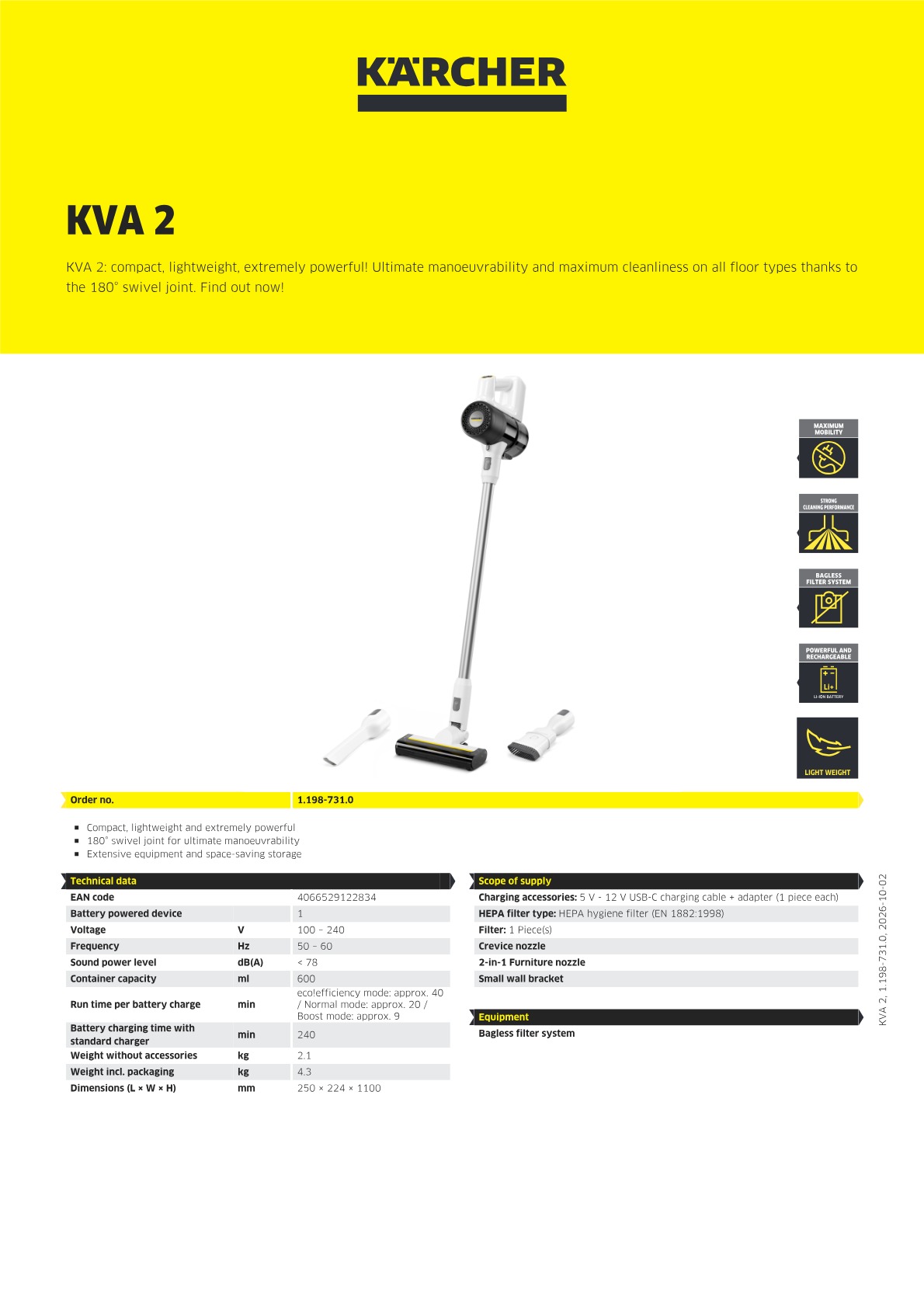 Product information