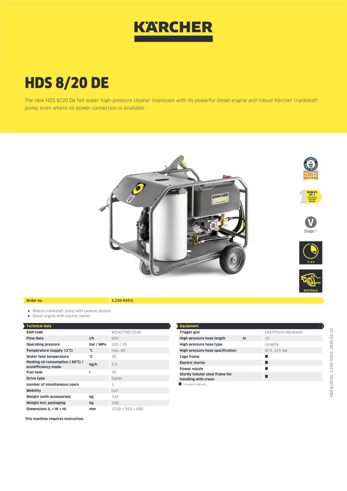 Product information