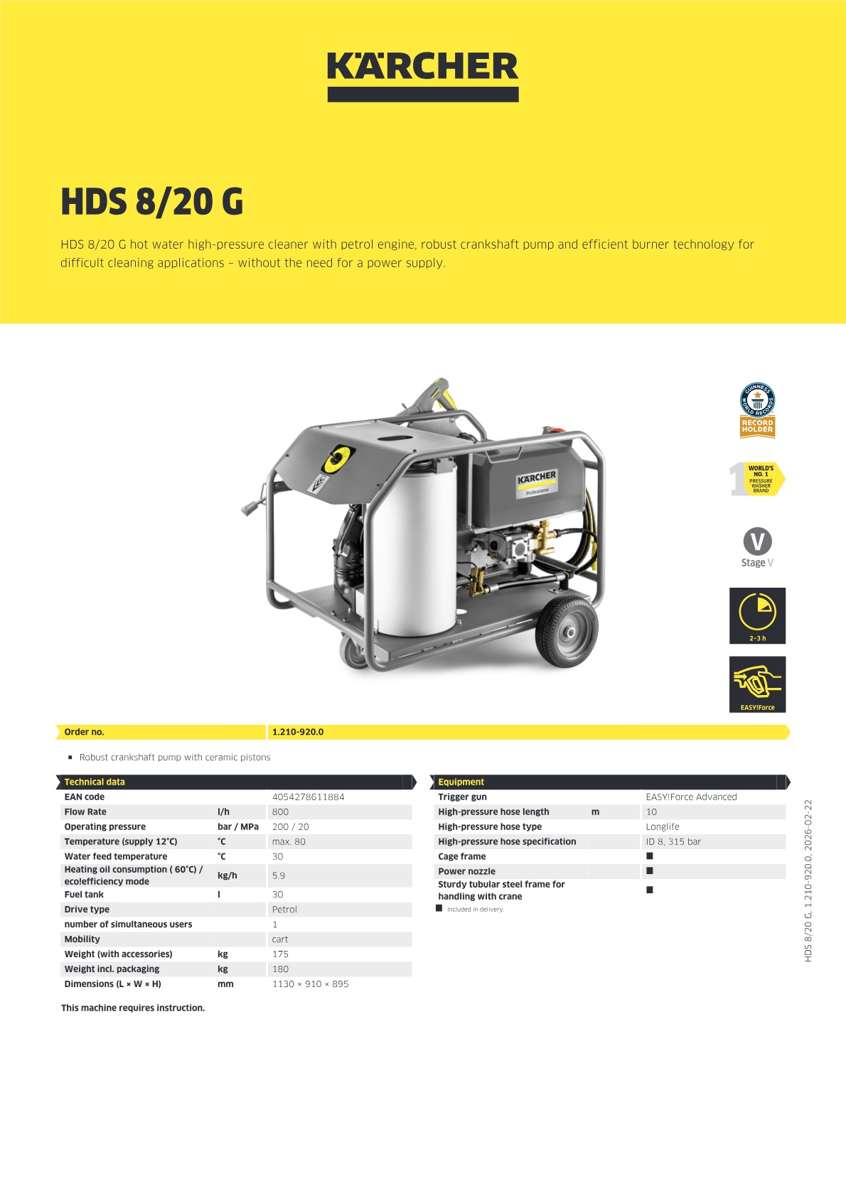 Product information