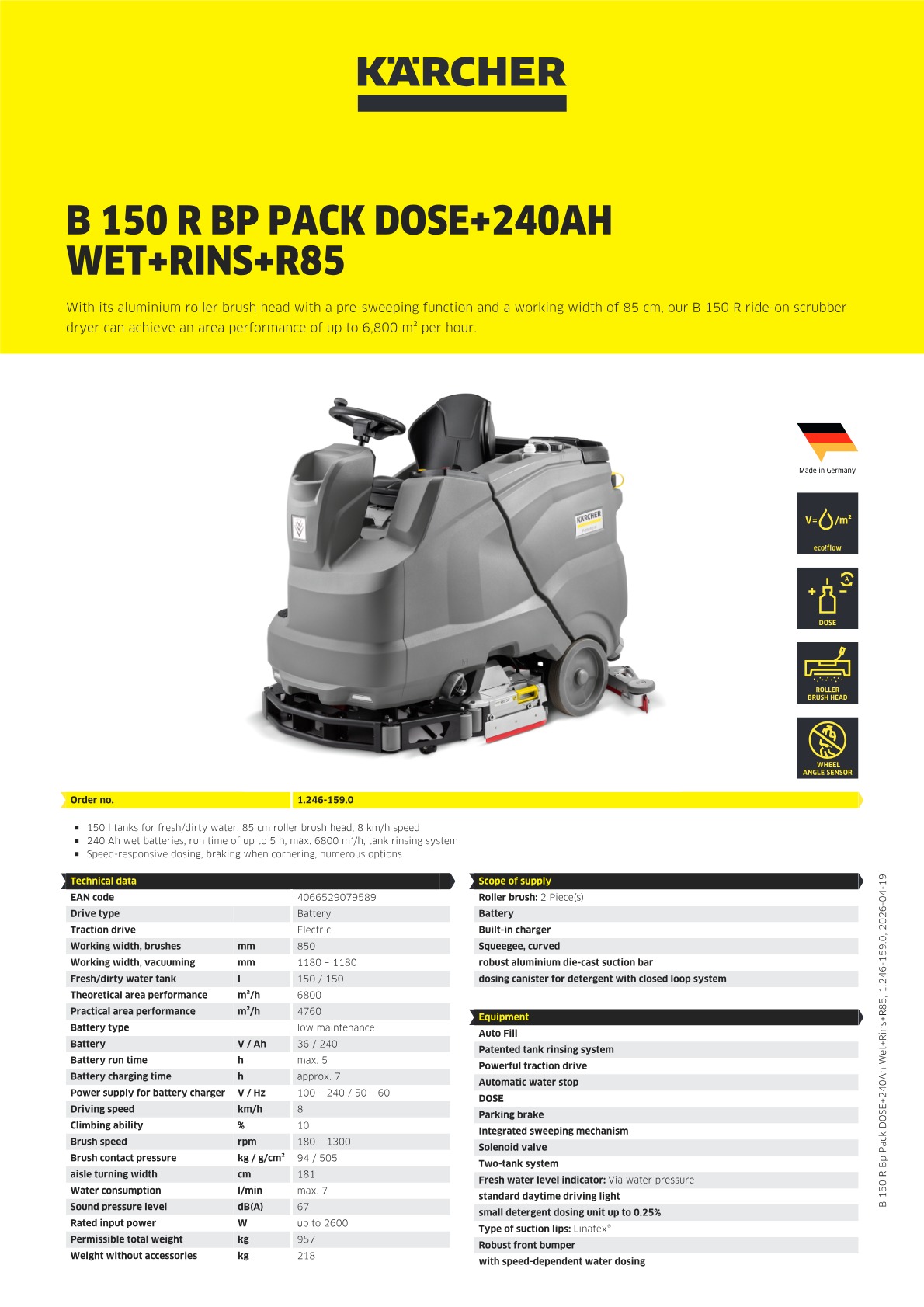 Product information