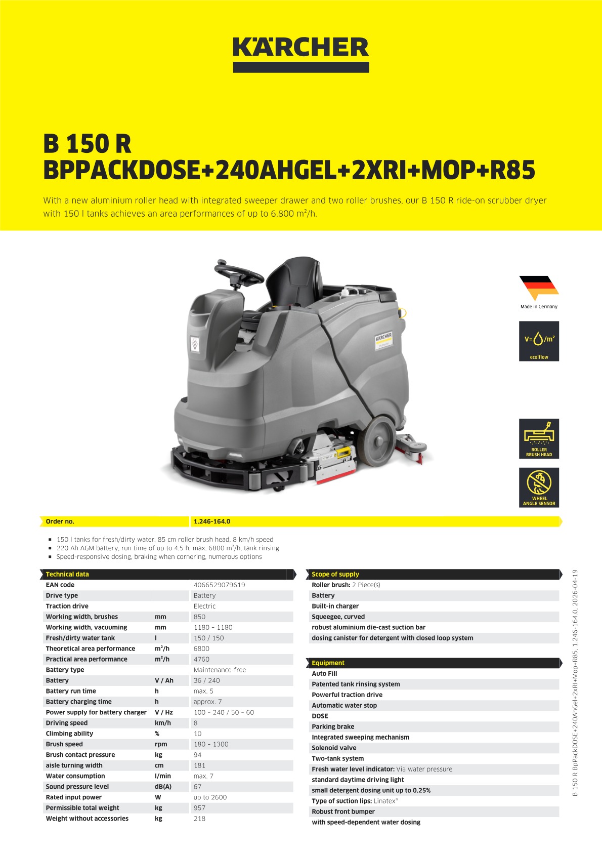 Product information