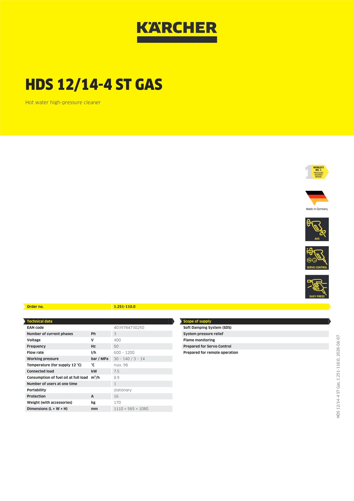 Product information