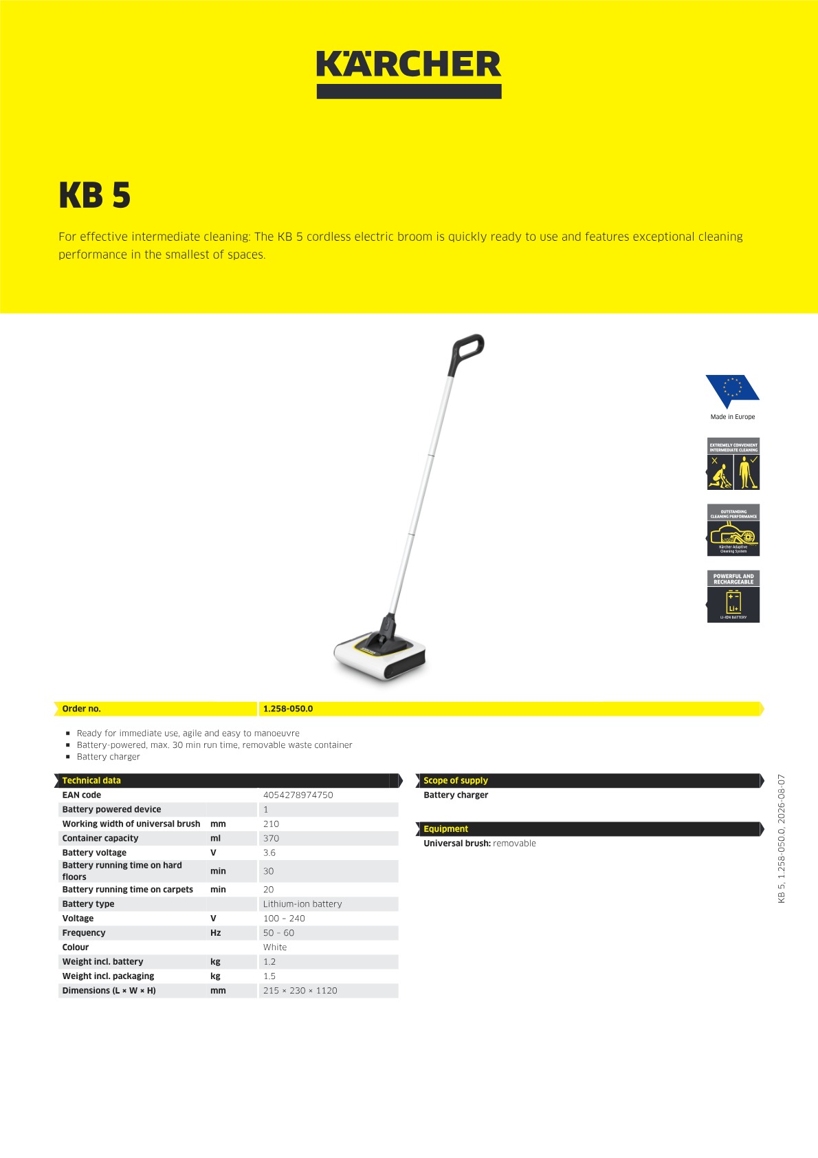 Product information