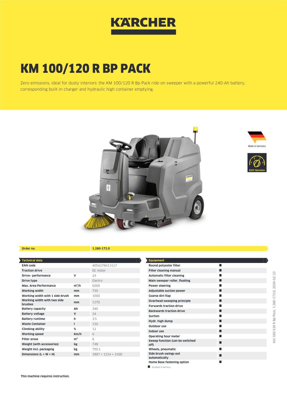 Product information