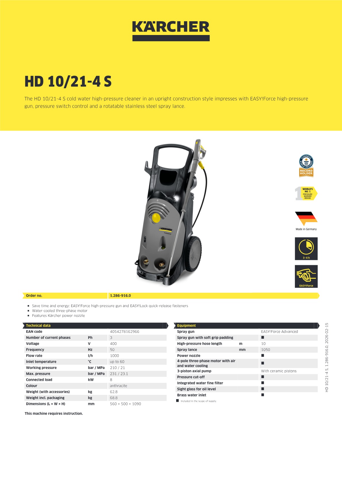 Product information