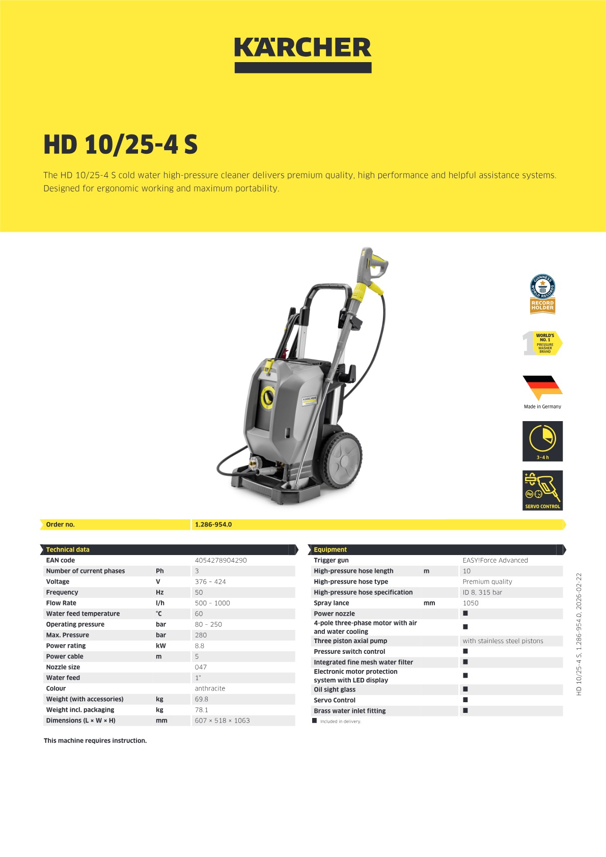 Product information