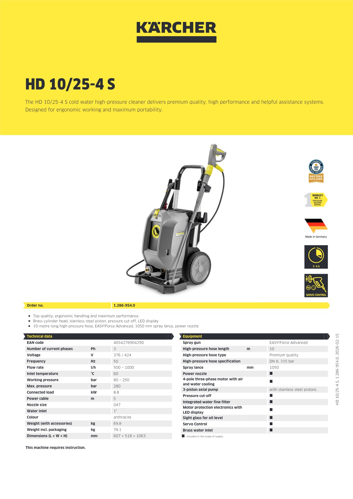Product information
