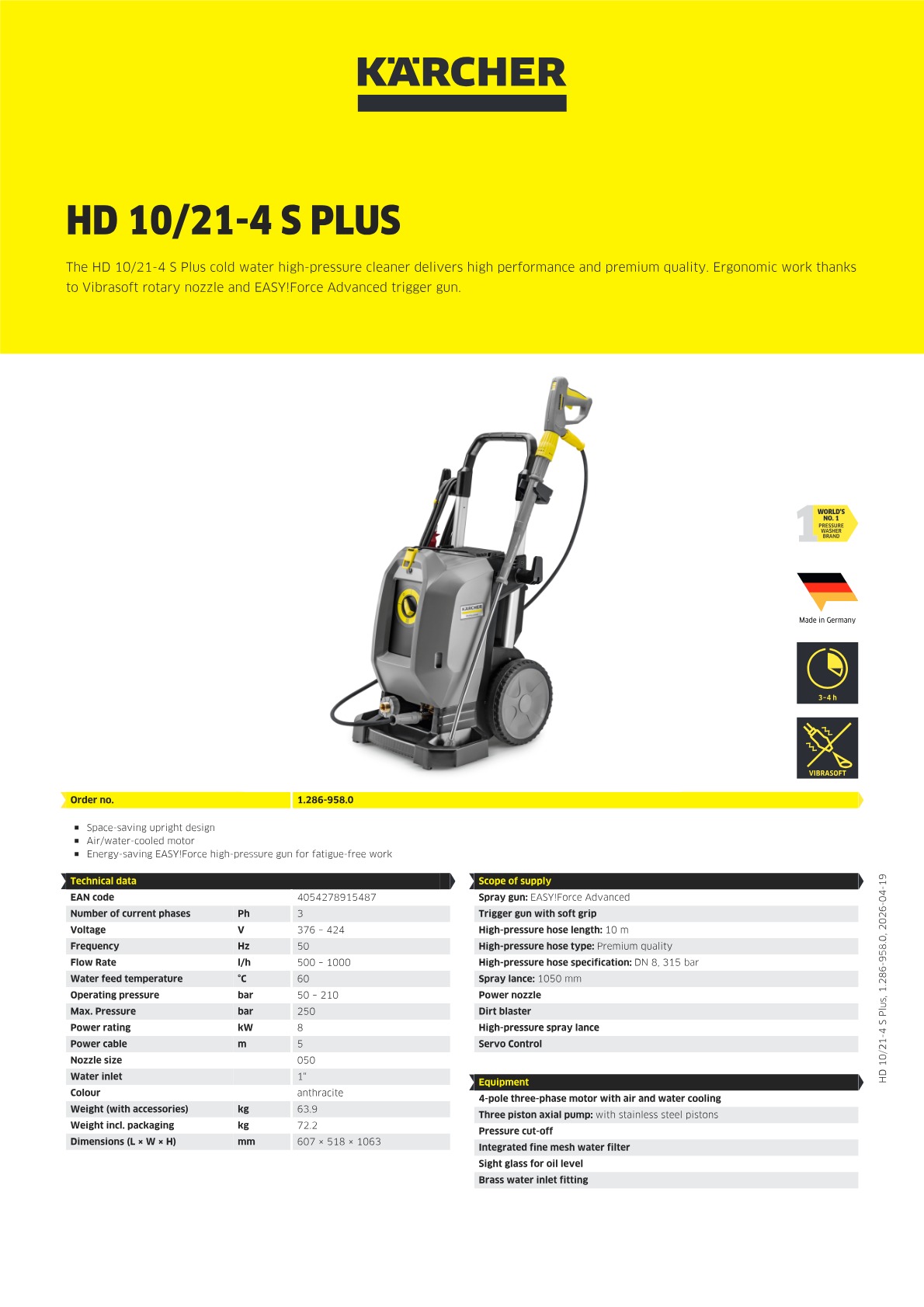 Product information