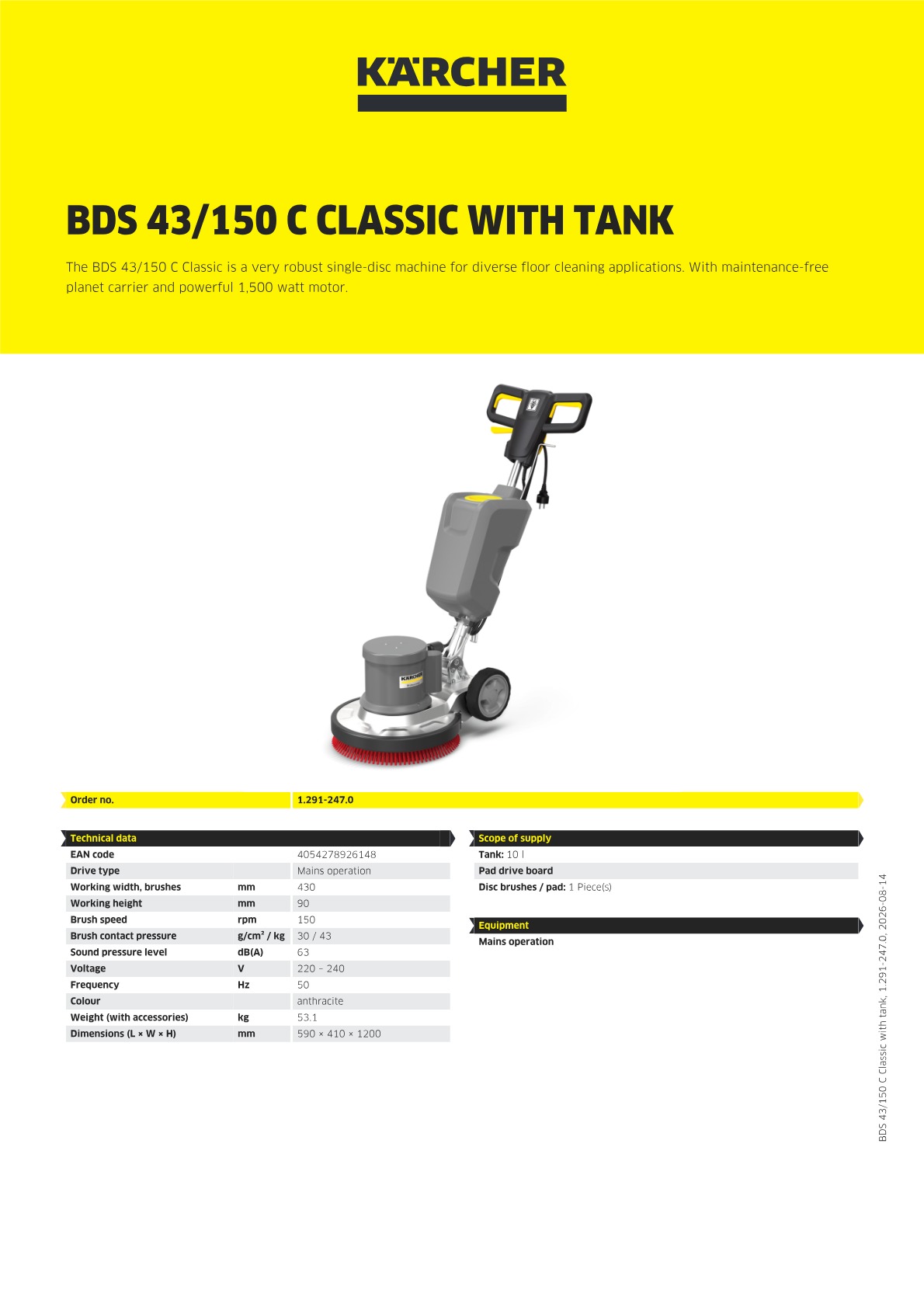Product information