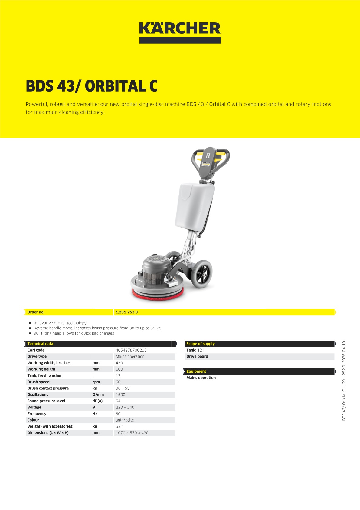 Product information