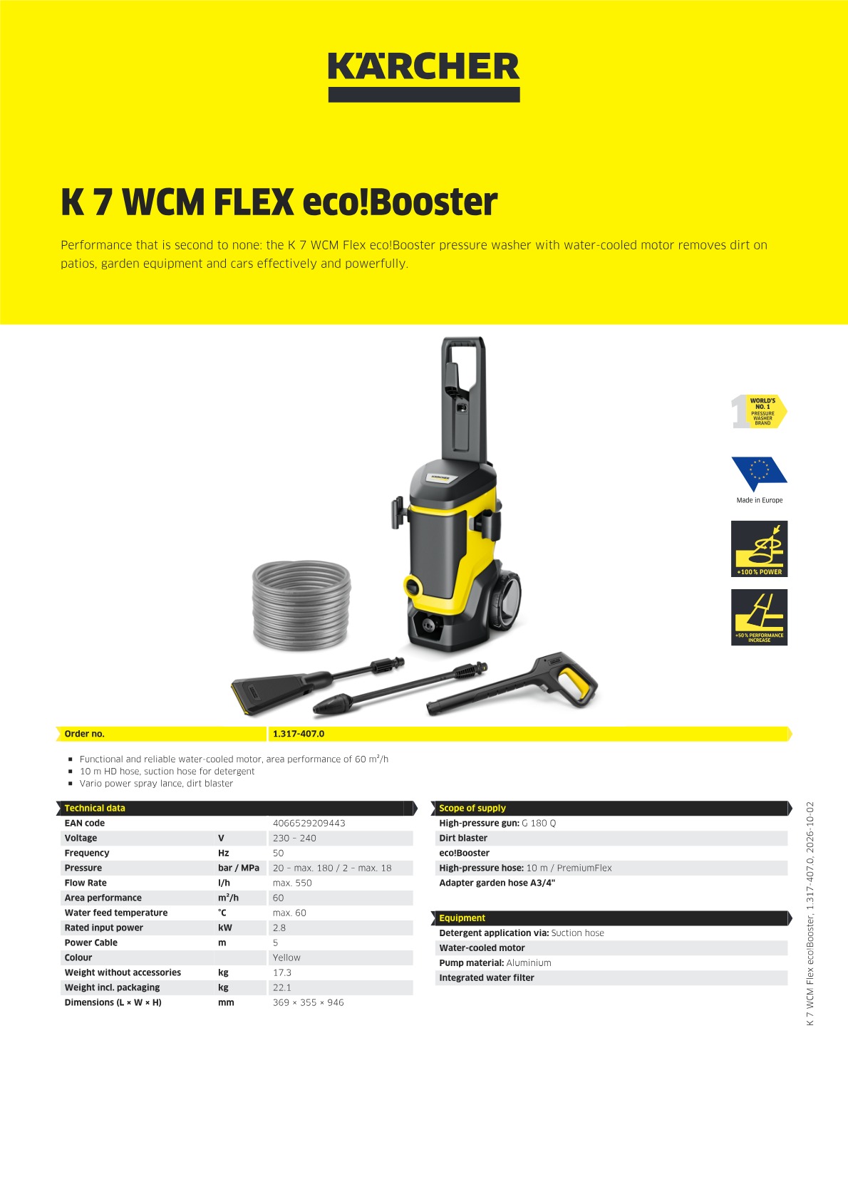 Product information