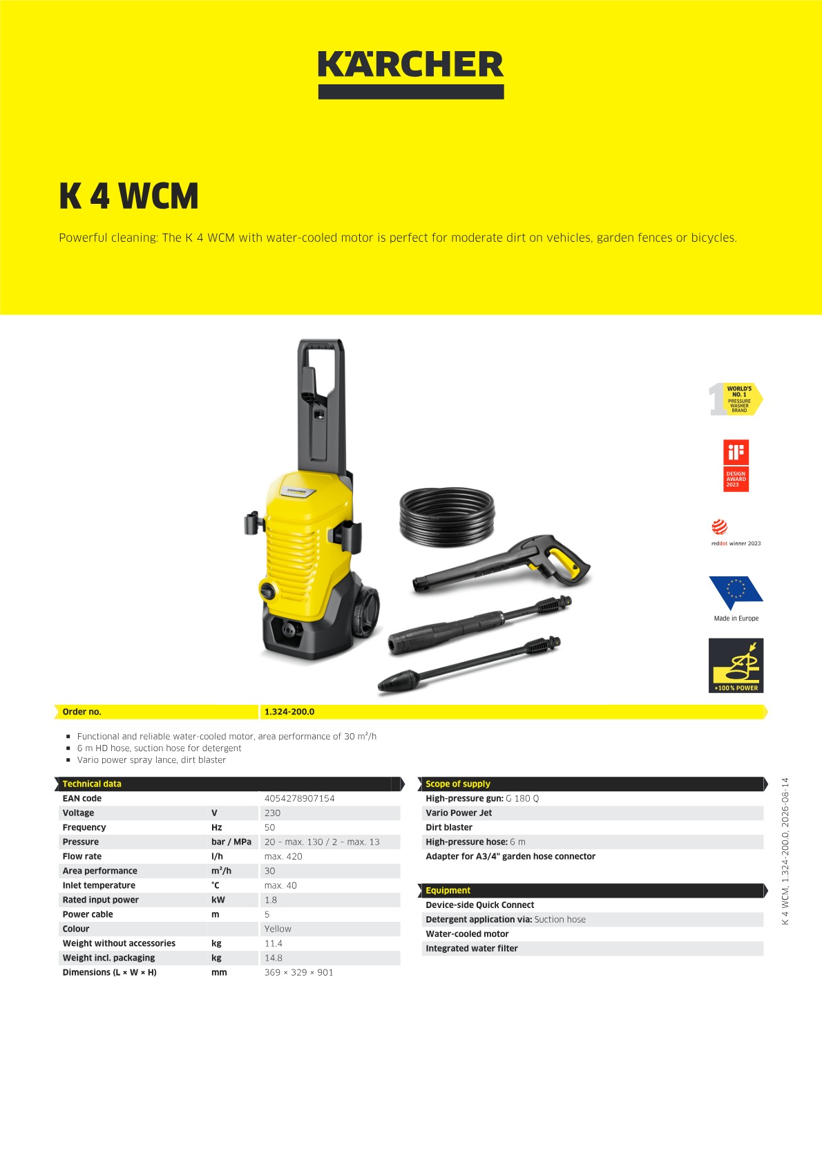 Product information