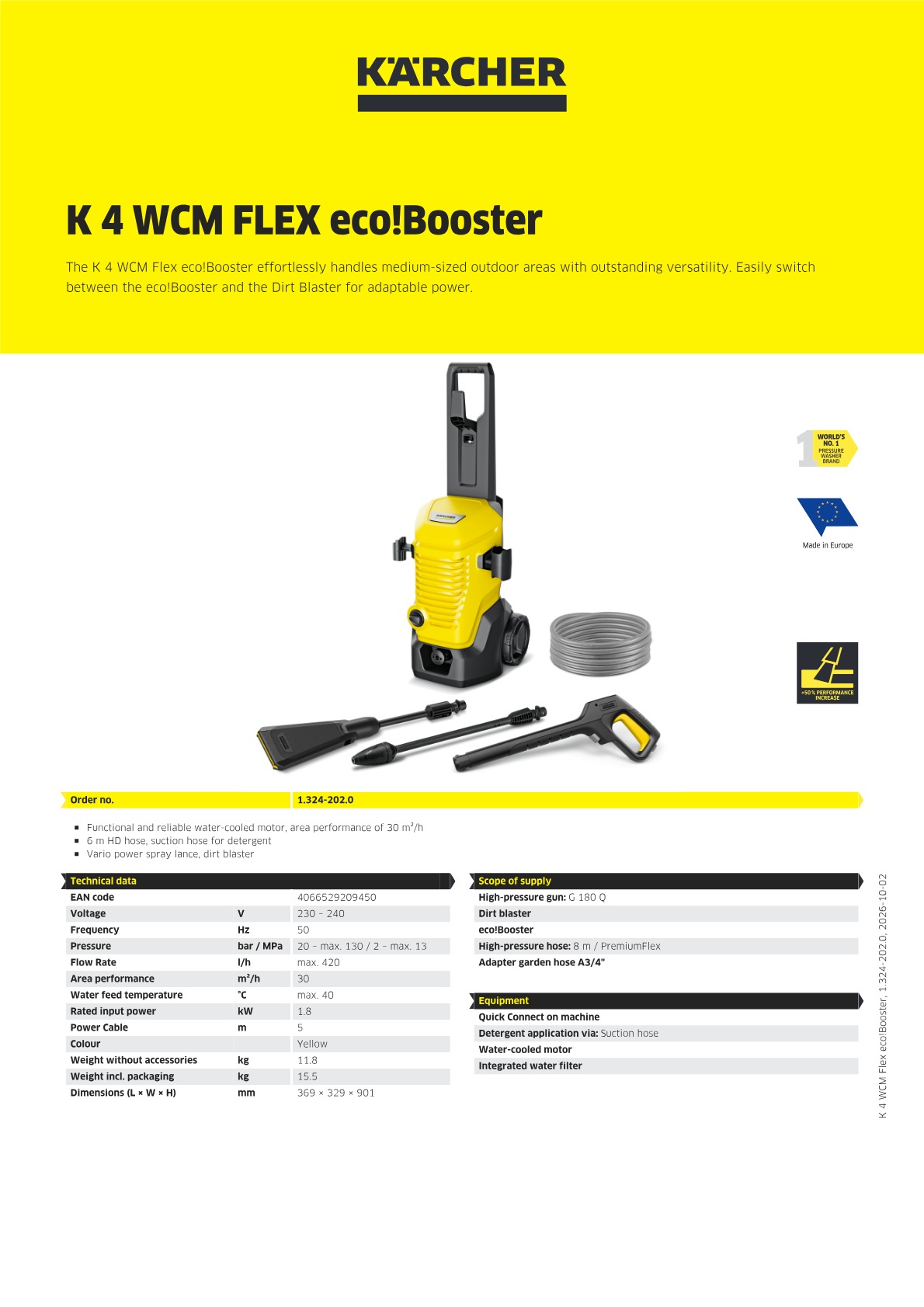 Product information