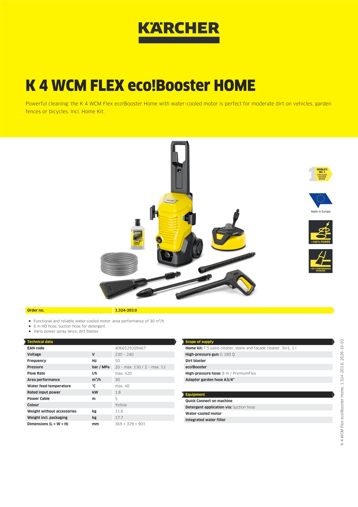 Product information