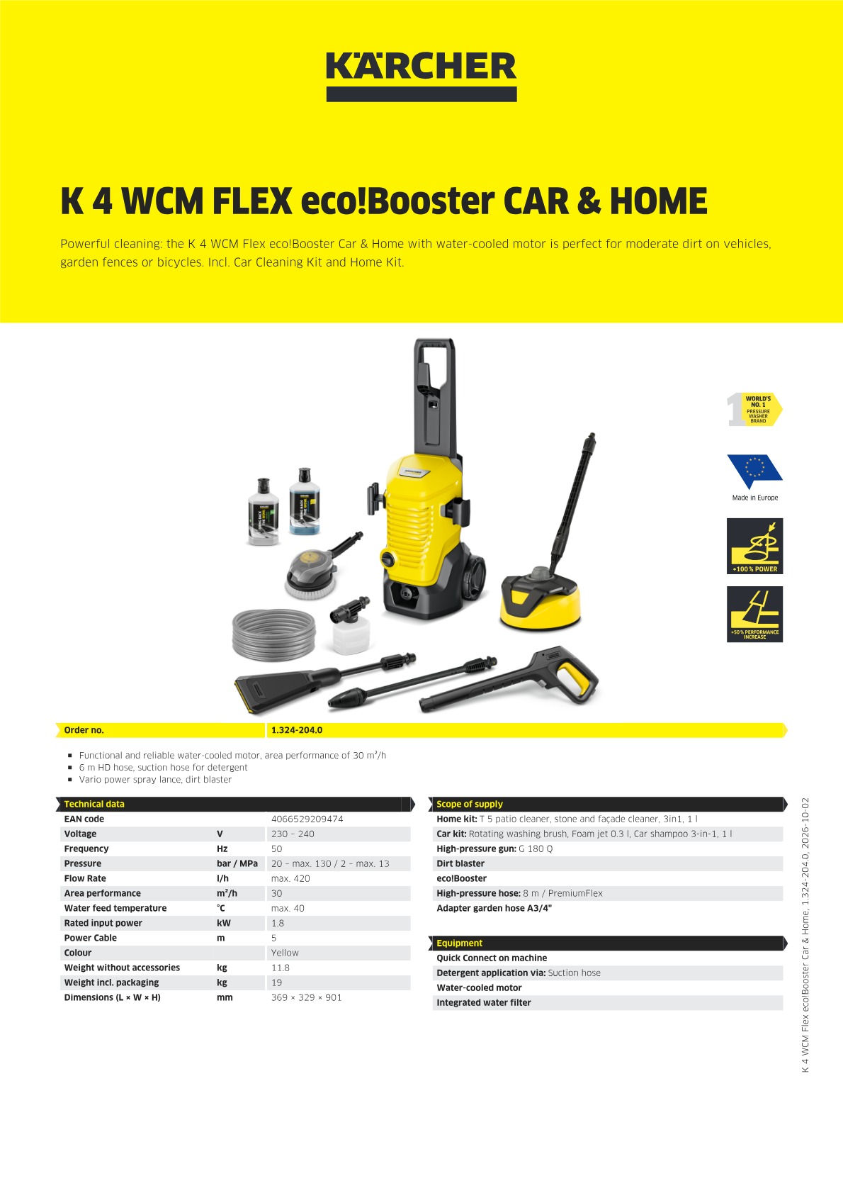 Product information
