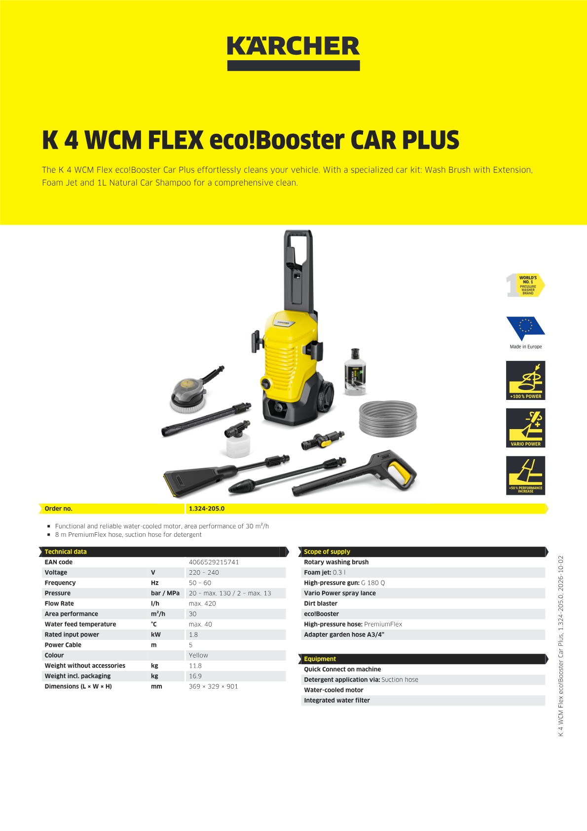 Product information