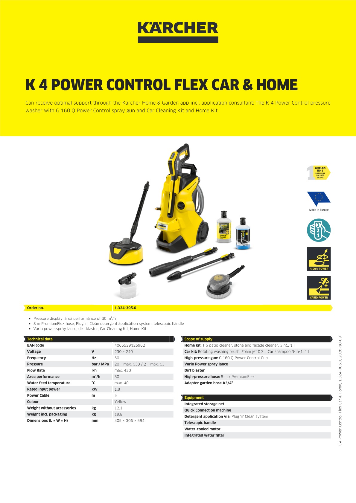 Product information