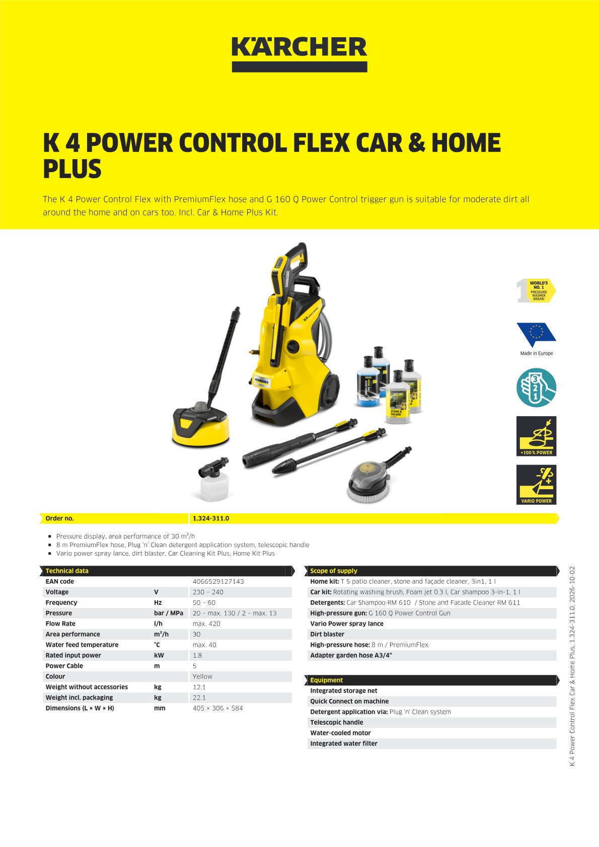 Product information