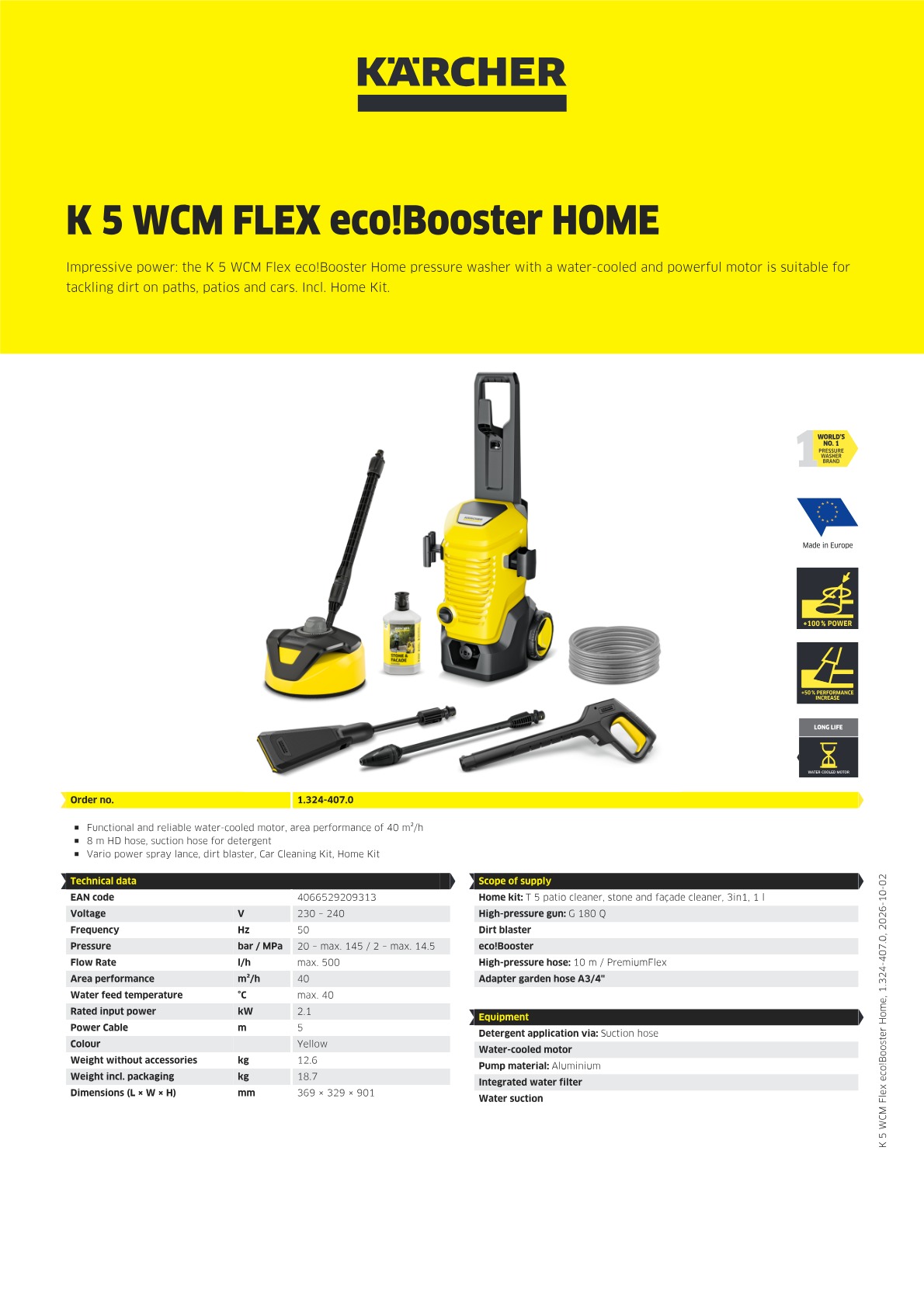 Product information