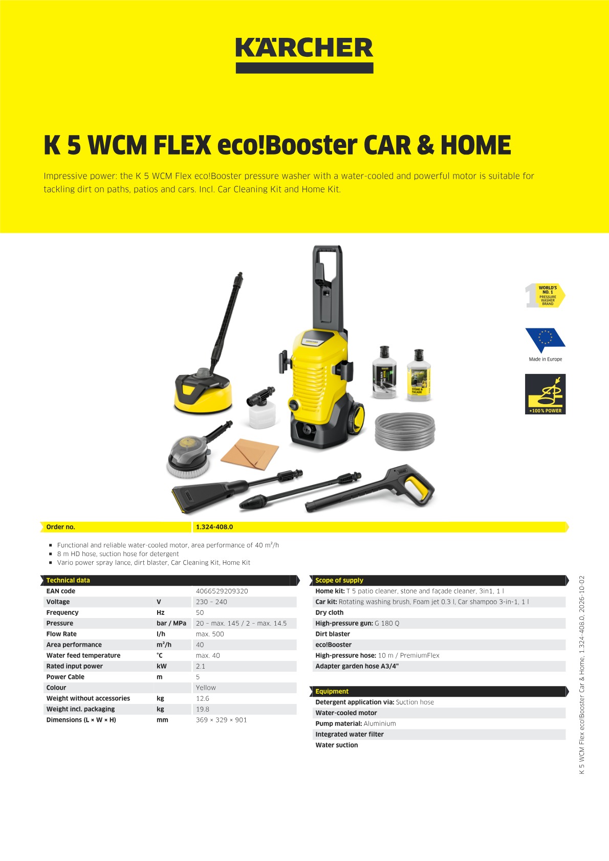 Product information