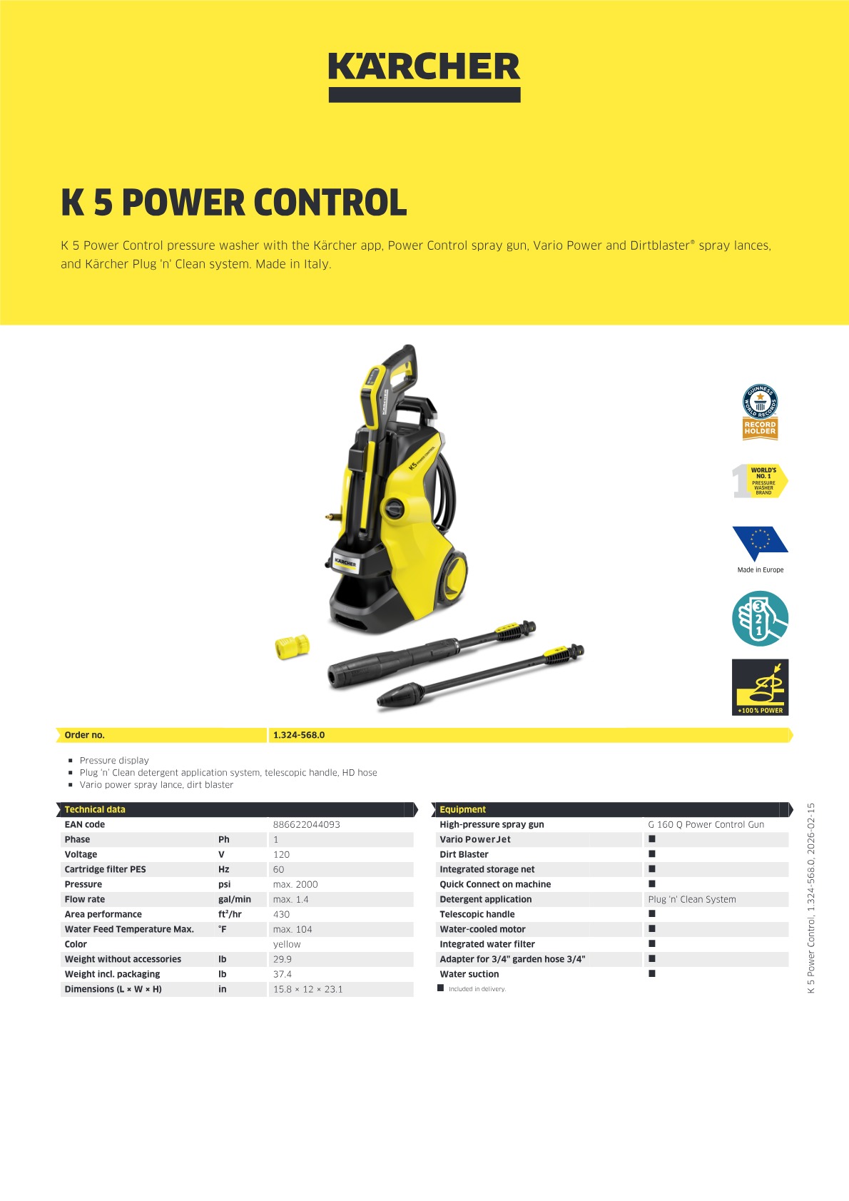 Product information
