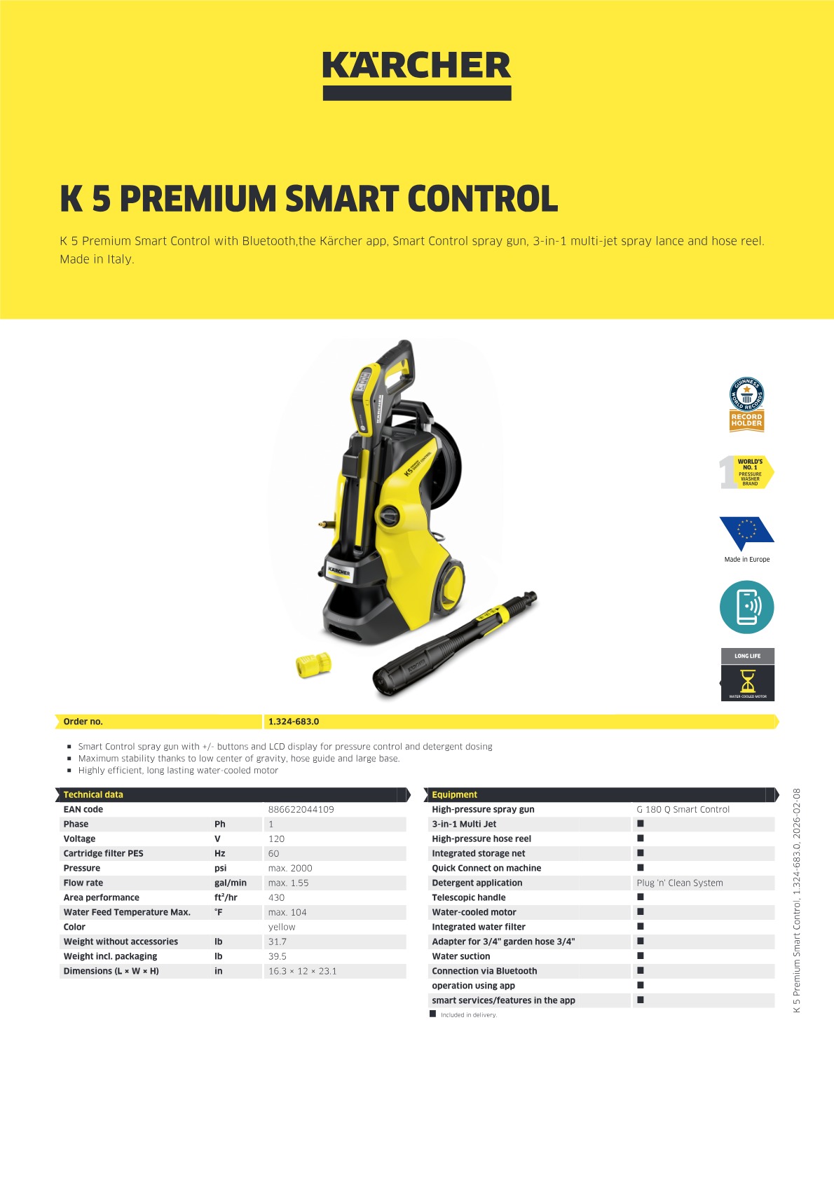 Product information