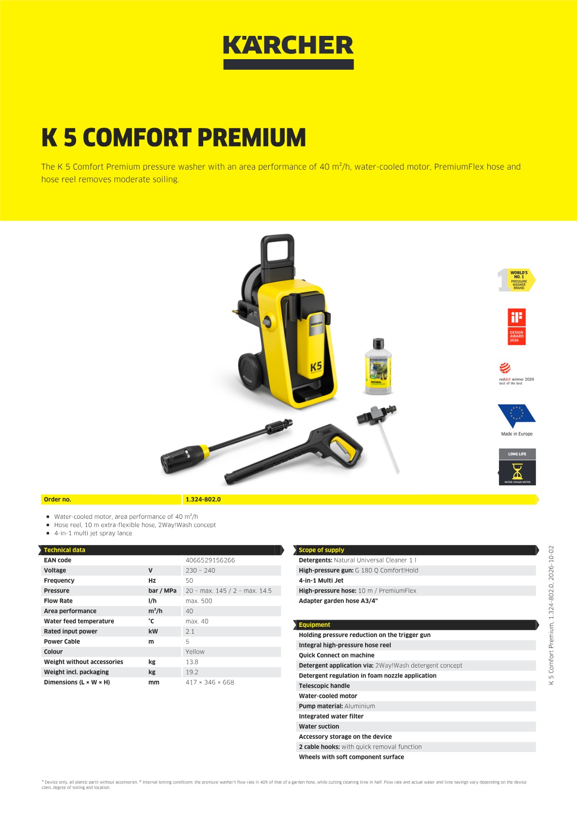 Product information