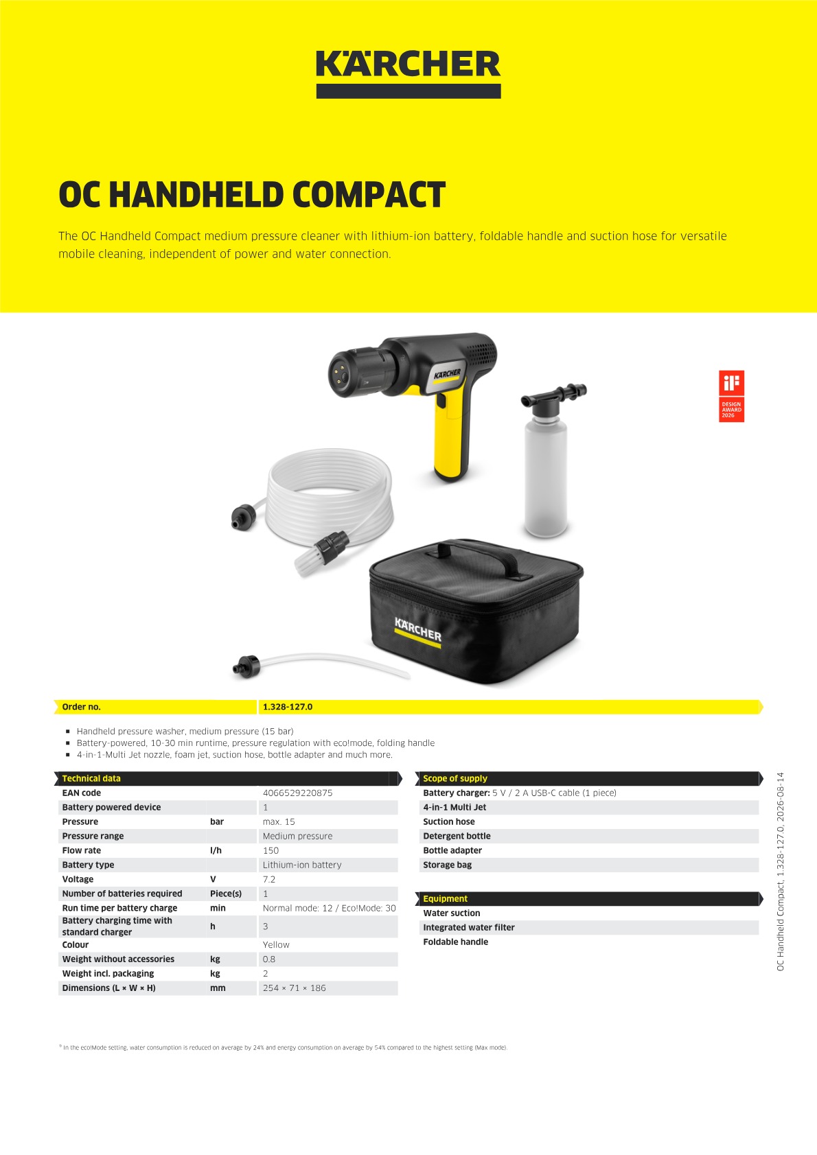 Product information