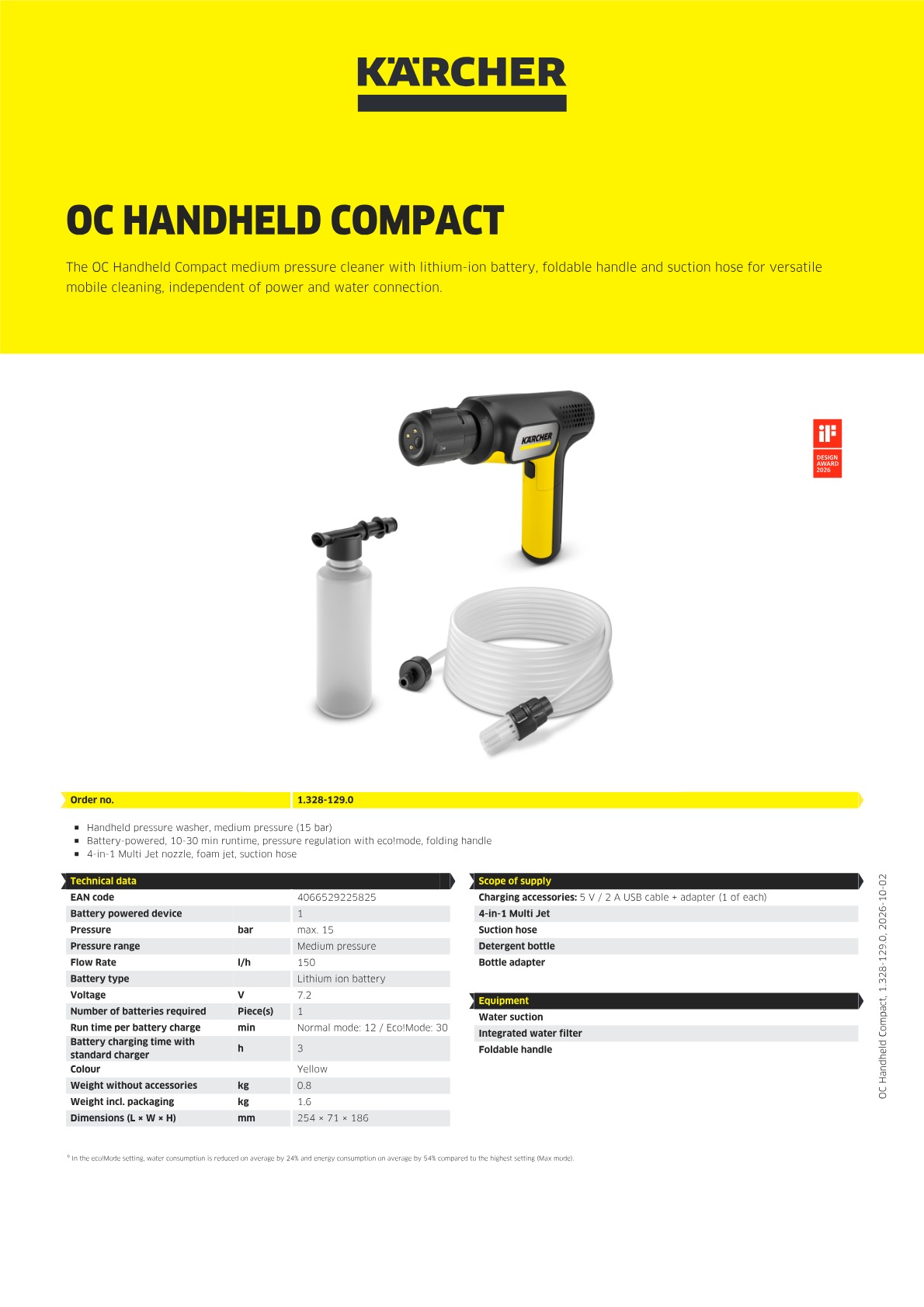 Product information